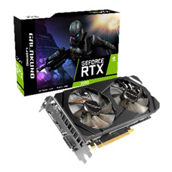 玄人志向 GALAKURO GAMING NVIDIA RTX 2060 搭載 デュアルファン モデル GALAKURO GAMING GG-RTX2060-E6GB/DF