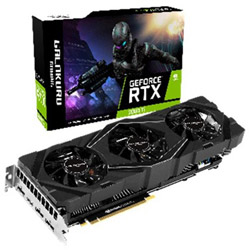 玄人志向 GeForce RTX 2080 Ti GALAKURO GAMING NVIDIA RTX 2080Ti 搭載 トリプルファン モデル GALAKURO GAMING GG-RTX2080Ti-E11GB/TP