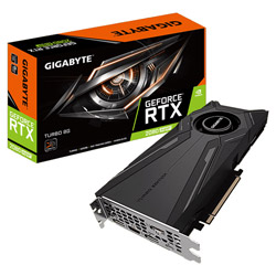 GIGABYTE NVIDIA RTX 2080 Super 搭載 ターボファン(外排気) モデル GV-N208STURBO-8GC