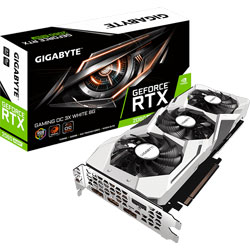 GIGABYTE GeForce RTX 2060 SUPER GAMING OC 3X WHITE 8G GV-N206SGAMING OC WHITE-8GD