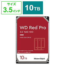 Western Digital 内蔵HDD SATA接続 WD Red Pro(NAS) WD102KFBX [3.5インチ /10TB]