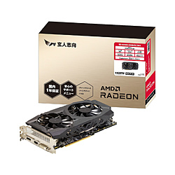 玄人志向 Radeon RX 580 RD-RX580-E8GB/OC/DF4