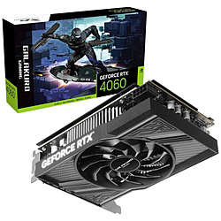 玄人志向 GeForce RTX 4060 GG-RTX4060-E8GB/SF