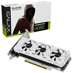 玄人志向 GeForce RTX 4060 ホワイト GK-RTX4060-E8GB/WHITE/LP
