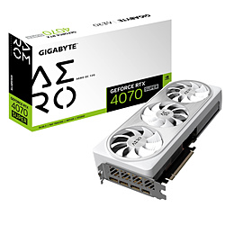 GIGABYTE GeForce RTX 4070 SUPER AERO OC 12G(GV-N407SAERO OC-12GD)