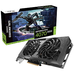 玄人志向 GeForce RTX 4070 SUPER GG-RTX4070SP-E12GB/DF2