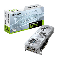 GIGABYTE GeForce RTX 5070 EAGLE OC ICE SFF 12G ホワイト GV-N5070EAGLEOC ICE-12GD