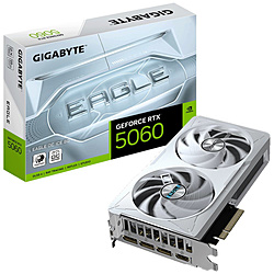GIGABYTE GeForce RTX 5060 EAGLE OC ICE 8G ホワイト GV-N5060EAGLEOC ICE-8GD