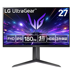 LG 27GS65F-B UltraGear ブラック