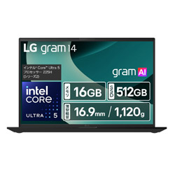 LG ノートパソコン LG gram 14 オブシディアンブラック 14Z90T-VP55J [14.0型 /Windows11 Pro /intel Core 5 /メモリ:16GB /SSD:512GB /無し /日本語版キーボード /2025年2月モデル]