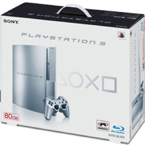 PlayStation3 HDD 80GB CECH-L00SS サテン・シルバー
