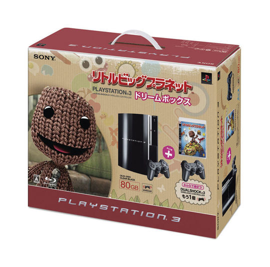 PlayStation3 リトルビッグプラネット ドリームボックス クリアブラック (ソフトの付属は無し)