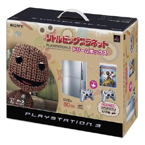 PlayStation3 リトルビッグプラネット ドリームボックス サテン・シルバー (同梱版)