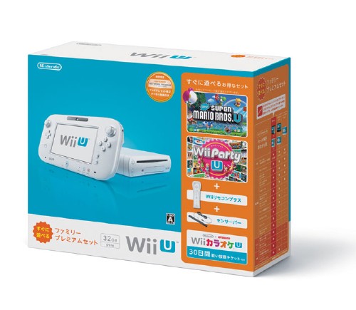 Wii U すぐに遊べるファミリープレミアムセット (シロ) (同梱版)