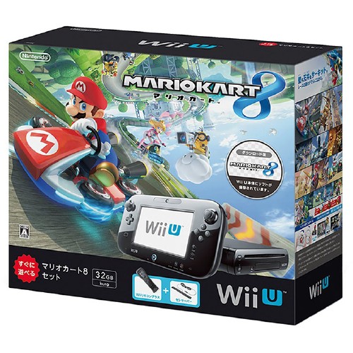 Wii U マリオカート8 セット クロ (同梱版)