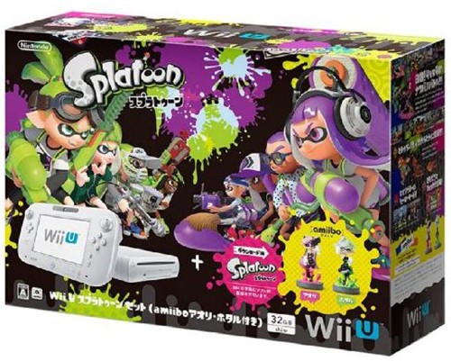 Wii U スプラトゥーン セット(amiibo アオリ・ホタル付き)
