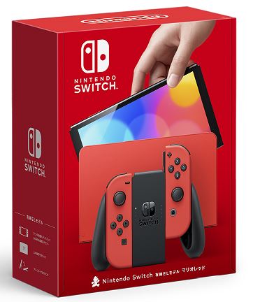 Nintendo Switch(有機ELモデル) マリオレッド