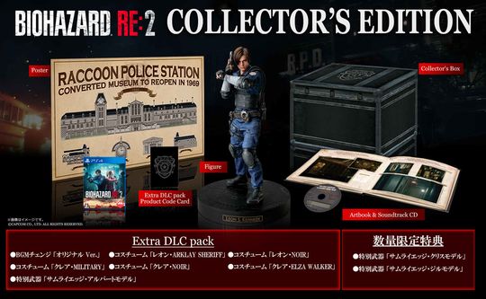 BIOHAZARD RE:2 COLLECTOR’S EDITION (限定版)
