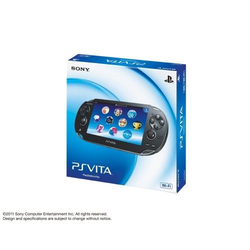 PlayStation Vita Wi-Fiモデル PCH-1000ZA01 クリスタル・ブラック