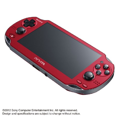 PlayStation Vita 3G/Wi-Fiモデル PCH-1100AB03 コズミック・レッド (限定版)