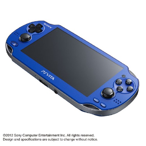 PlayStation Vita 3G/Wi-Fiモデル PCH-1100AB04 サファイア・ブルー (限定版)