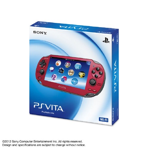 PlayStation Vita Wi-Fiモデル PCH-1000ZA03 コズミック・レッド