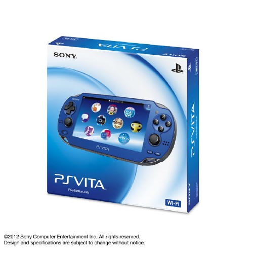 PlayStation Vita Wi-Fiモデル PCH-1000ZA04 サファイア・ブルー