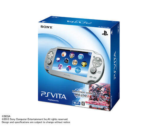 PlayStation Vita Wi-Fiモデル PCHJ-10007 アイス・シルバー (ソフトの付属は無し)