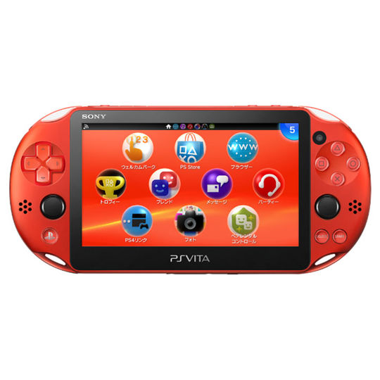 PlayStation Vita Wi-Fiモデル PCH-2000ZA26 メタリック・レッド