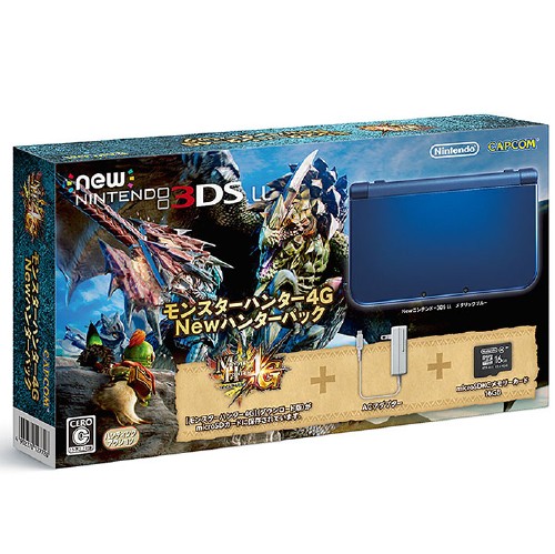 Newニンテンドー3DS LL モンスターハンター4G Newハンターパック (限定版)