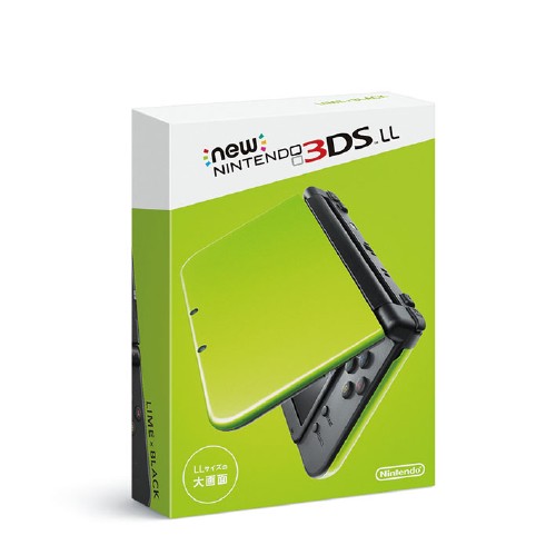 Newニンテンドー3DS LL ライム×ブラック