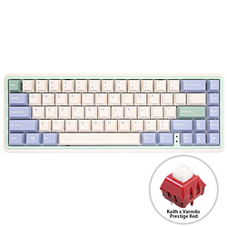 VARMILO 67 Minilo(Kailh Prestige レッド軸・英語配列) Eucalyptus vm-vxh67-a046-kh-pr-red
