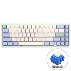 VARMILO 67 Minilo(Kailh Prestige クリッキー軸・英語配列) Eucalyptus vm-vxh67-a046-kh-pr-clicky