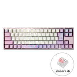 VARMILO Dreams on Board 73(サクラ軸) vm-ma73-a030-sakura