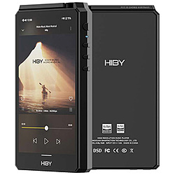 HIBY ハイレゾポータブルプレーヤー ブラック R6 III Black [ハイレゾ対応 /4GB]