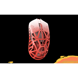 WLMOUSE FENZxWLMOUSE(Beast X 8K TTCモデル) 有獣焉コラボ ホワイト&レッド WL-FBX-WR