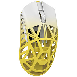 WLMOUSE Beast X Max(TTCモデル)-Side Slits サイド穴あり- White&Yellow WL-BXMA-T-WY