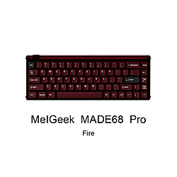 MelGeek MADE68 Pro(英語配列) fire MADE68P-H-0204