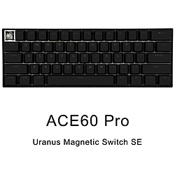 MCHOSE ACE60 Pro Uranus Magnetic Switch SE(英語配列) ブラック