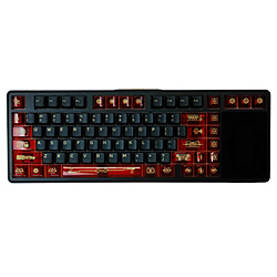 AULA L99 画面付き(Caramel Latte Switch・英語配列) Red L99JCL-RB