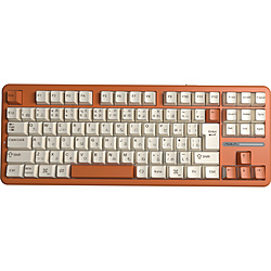 AULA F87J(Star Vector Switch) White Orange F87J-SV-WO