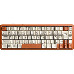 AULA F65J(Star Vector Switch) White Orange F65J-SV-WO