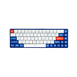 ZALMAN K610(茶軸・英語配列) ブルー/レッド ZM-K610BLN
