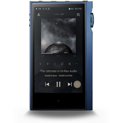ASTELL&KERN ハイレゾポータブルプレーヤー Urbanely Blue AK-KANN-ALPHA-UB [ハイレゾ対応 /対応 /64GB]