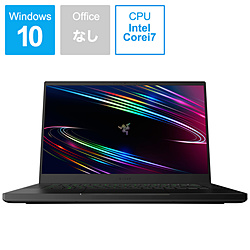 Razer RZ09-03287J22-R3J1 ゲーミングノートパソコン RazerBlade15ベースモデル ブラック [15.6型 /Windows10 Home /intel Core i7 /メモリ:16GB /SSD:512GB /Officeソフトなし /2020年6月モデル]