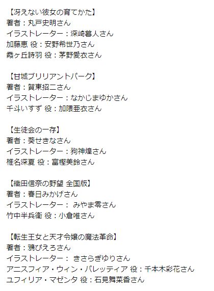 出演キャストの箔押しサインカード・クリエイター箔押しサインカードについて3