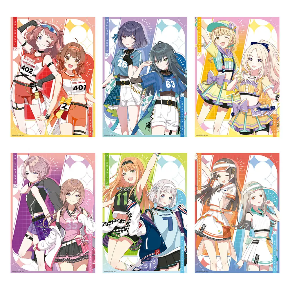 学園アイドルマスターA賞B賞C賞D賞　その他グッズ　非売品有　クリアファイル 一番くじ『学マス Part2』6月20日販売開始! A～C賞 Re;IRIS