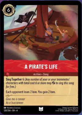 A Pirate’s Life (6 インク〇)