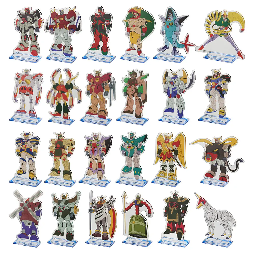 機動武闘伝Gガンダム　一番くじ　E賞　モビルファイターアクリルスタンド　コンプ モビルファイター アクリルスタンド : おもちゃの巣（玩具レビュー）