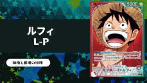 モンキー・D・ルフィ SEC-SP(コミパラ)買取値段推移・相場価格